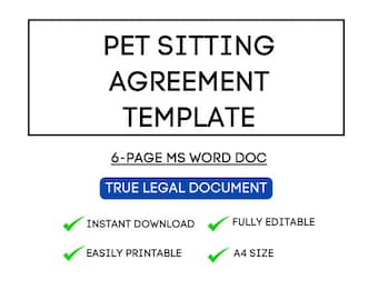 Kompleksowy wzór umowy opieki nad zwierzętami – dla miłośników zwierząt