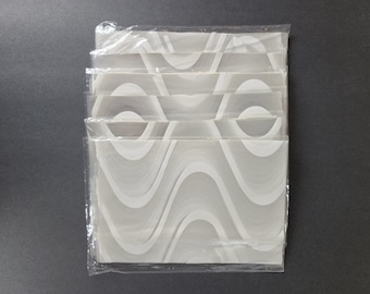 Precut Cellophane Sheets for Henna Cones (70 Pack)
