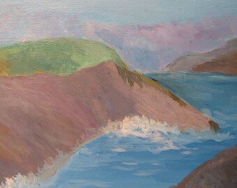 Channel Islands National Park Painting - Acrylic Landscape