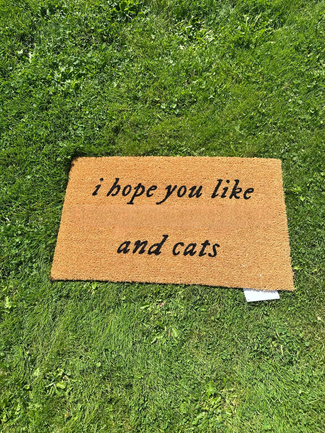 CUSTOMIZABLE Coir Doormats Decorations / Porch Rug / Cats Etsy