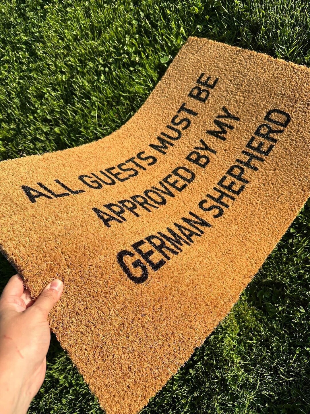 CUSTOMIZABLE Dog Breed Mat / Coir Doormats Decorations Etsy