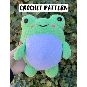 Chubby Frog Crochet Pattern Amigurumi