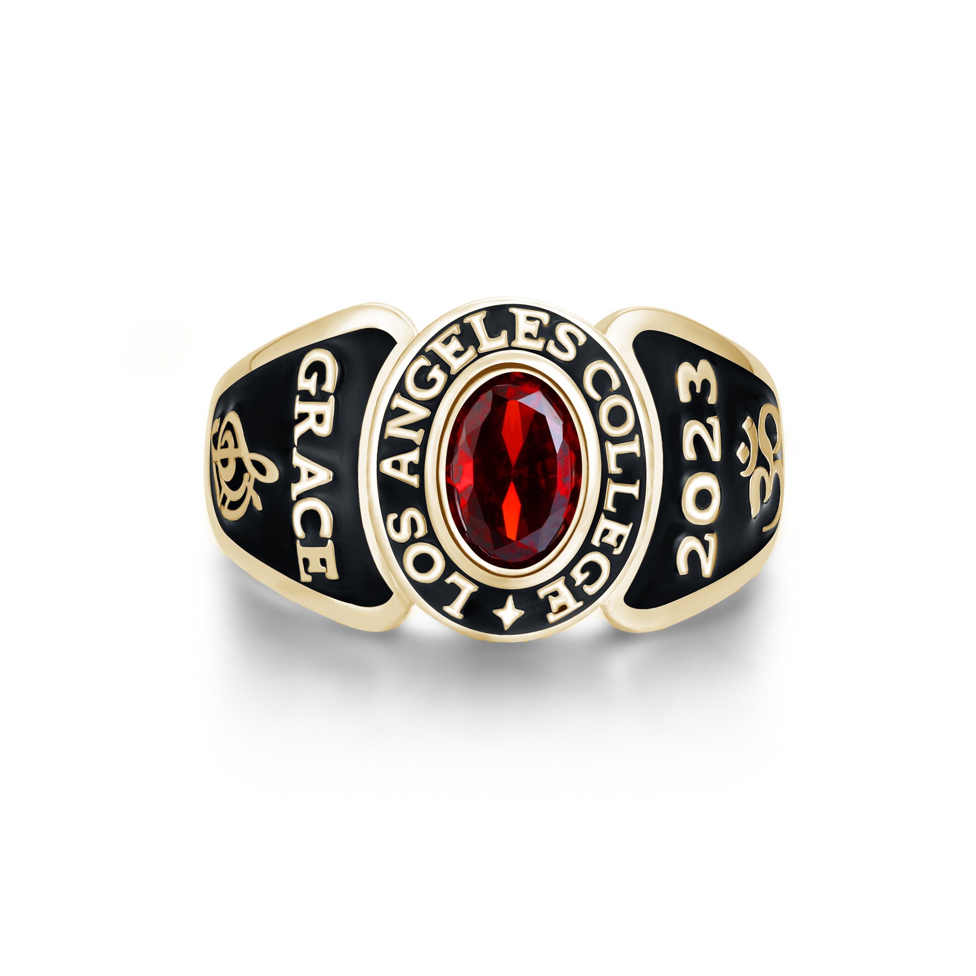 Women's Class Ring for High School or College Graduates