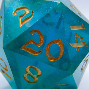 40mm Chonk D20 | Jumbo D20 | D20 Dice | Polyhedral Dice | Dnd Dice | DND | Pathfinder Dice | Pathfinder | TTRPG | TTRPG Dice | D20