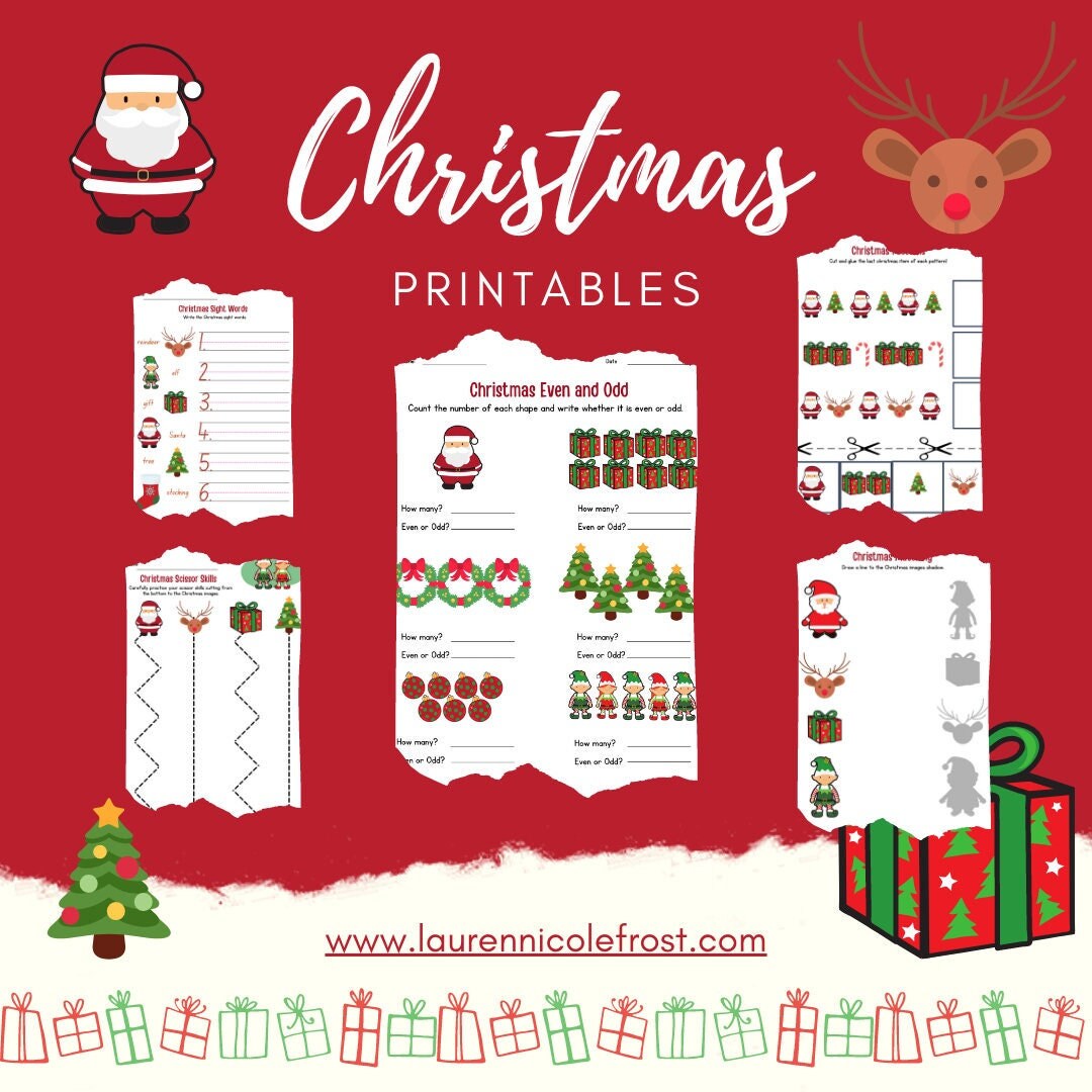 Christmas Printables - Etsy