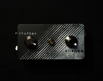 STUTTER/SILENCE Dual Killswitch Guitar Pedal - Electric Guitar Player Gift - Stompbox - Boutique Effects Pedal - Made to order