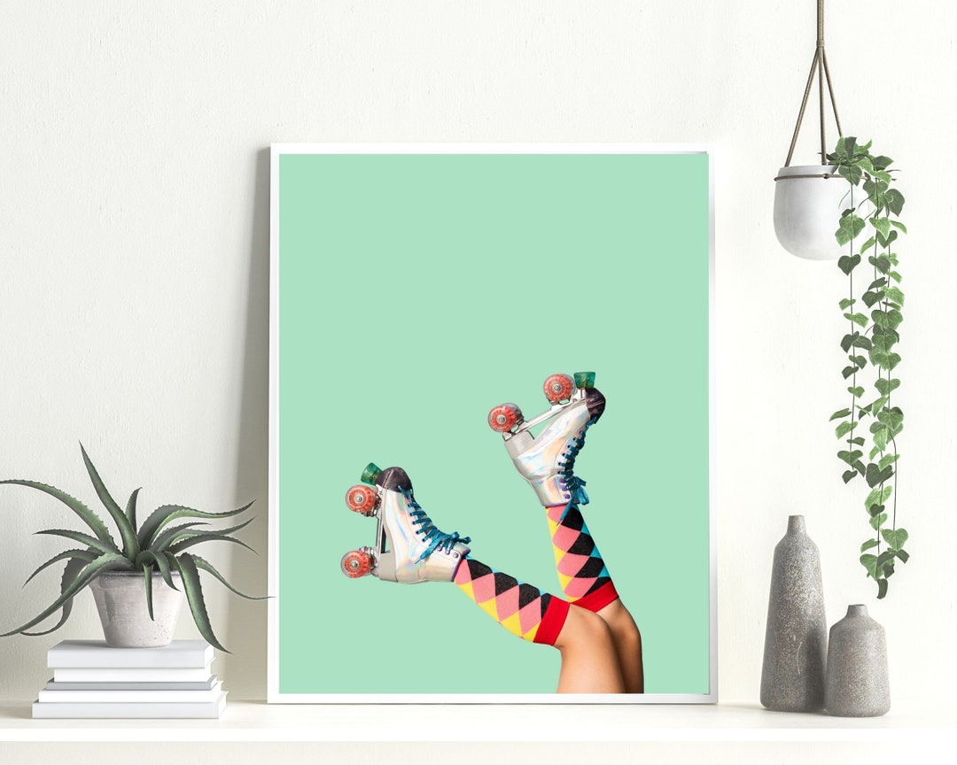 Vintage Rollerblades Wall Art Rollerblades Digital Download - Etsy