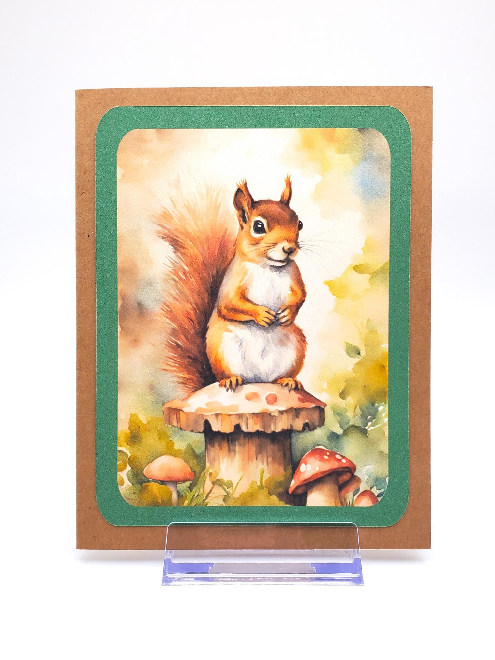 Squirrel Note Cards, Woodland Animal Note Cards, Squirrel Lover Gift - Etsy