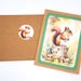 Squirrel Note Cards, Woodland Animal Note Cards, Squirrel Lover Gift - Etsy
