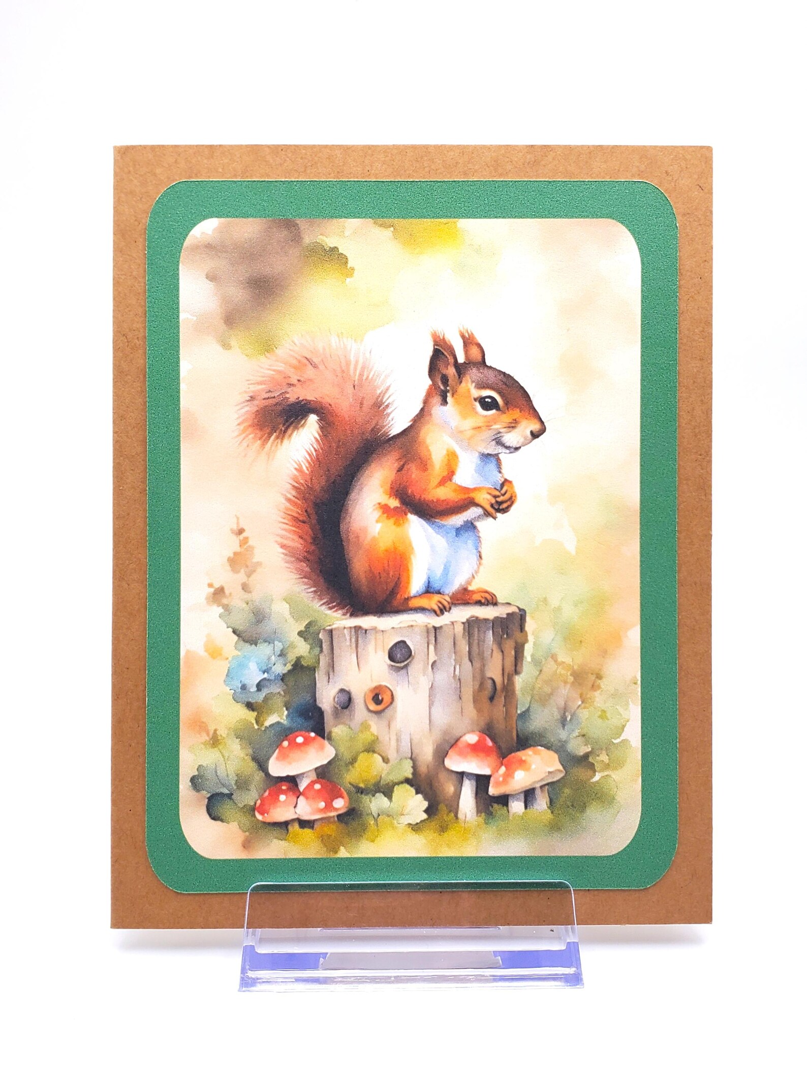 Squirrel Note Cards, Woodland Animal Note Cards, Squirrel Lover Gift - Etsy