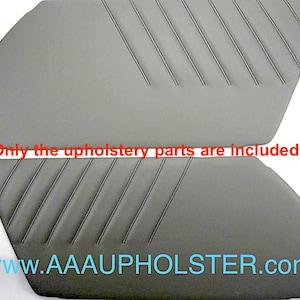 For Porsche 911 912 930 for both Doors panels the upholstery materials only recovery kit 1974-1989 with Original style automotive Vinyl