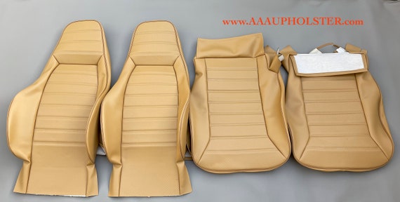 For Porsche 911 930 CHAMPAGNE Front Standard Seats Upholstery