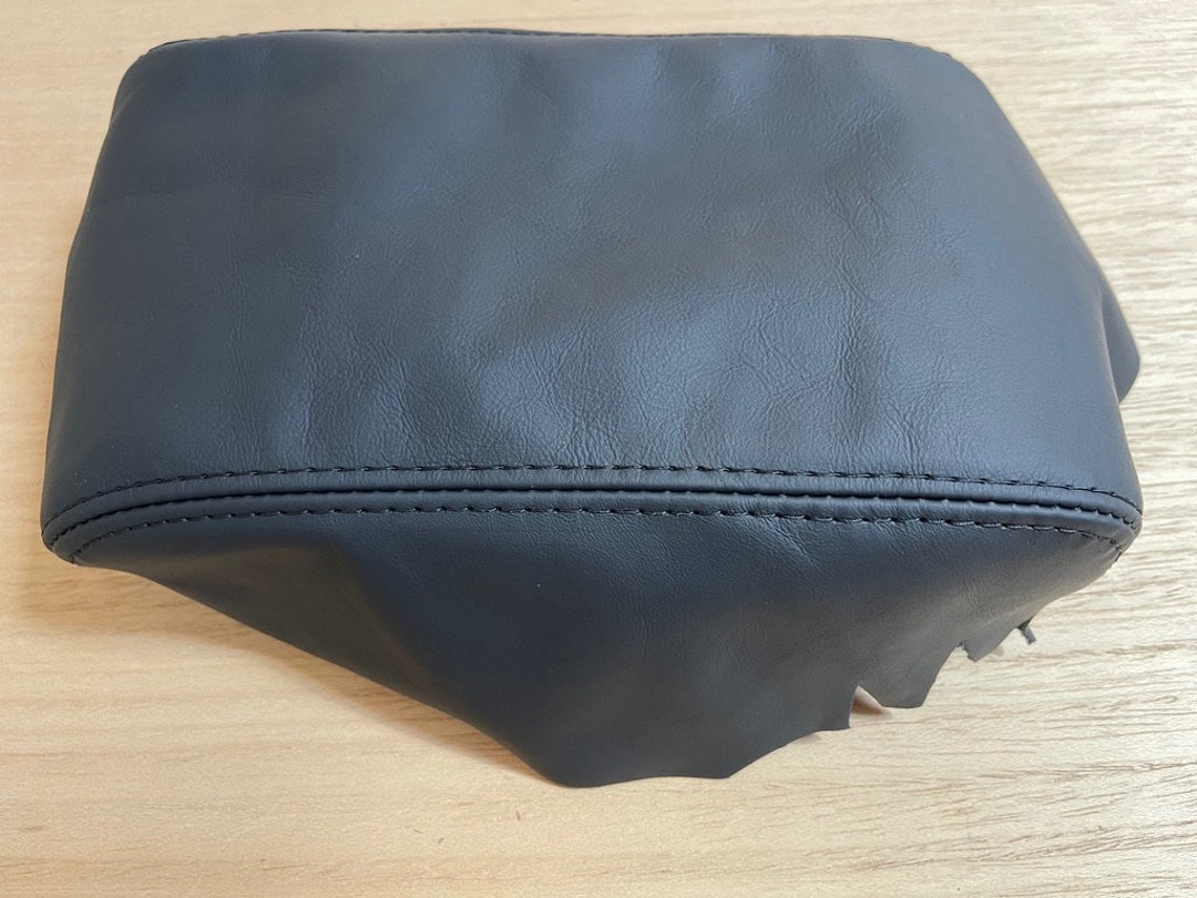 Center Console Armrest New Genuine Leather Cover Black for Etsy