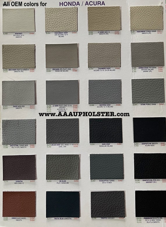 Seat Covers For Acura RL Fits 05-10 Acura RL Gray Real Leather Center Console Lid Armrest Cover A/C Hoses & Fittings For Acura RL