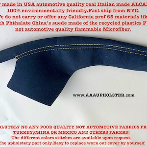 Passend für Porsche Boxster 996 986 1997-2005 Notrufmanschette Original Italienisches ALCANTARA