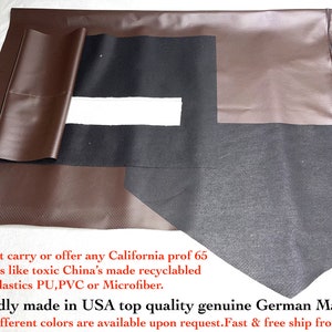 Porsche 911 912 930 German Vinyl Brand New Original Style reproduction of Brown Color Perforated Headliner WITH SUNROOF 1965 to 1989 Coupe