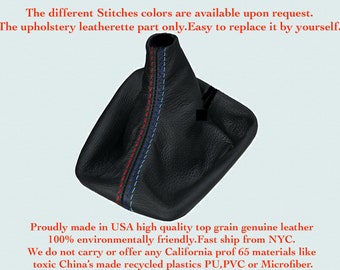 TRI STITCH FITS BMW E36 3SERIES 1992-1999 CENTRE CONSOLE ARMREST LEATHER COVER