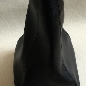 Fits Jeep Tj Wrangler Cherokees Manual Transmission Stick Shifter New shift Boot with Plastic Retainer(Frame) Bezel Genuine Italian Leather