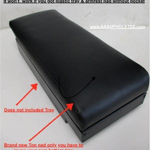 for Porsche 914 center seat cushion armrest with pocket or without pocket by aaaupholster.com