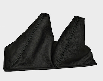 For 1996-2002 Toyota 4 Runner 4x4 Replacement Manual Shift Boot New Gear Gaiter Black Genuine Italian Leather by AAAUPHOLSTER.com