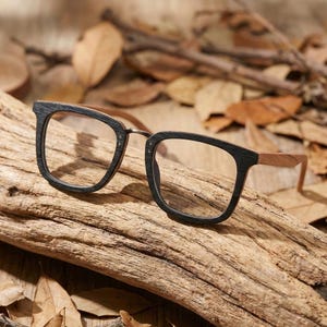 Handmade Wooden Eyeglass Frames | Unique Natural Wood Glasses | Eco-Friendly Handmade Spectacles