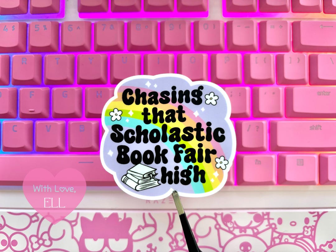 Paper Chasing Sticker Handmade Vinyl Sticker-