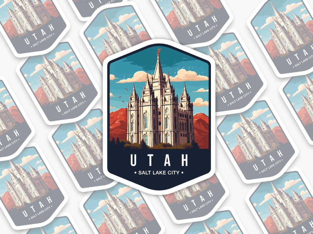 Uintah Sticker Handmade Vinyl Sticker -