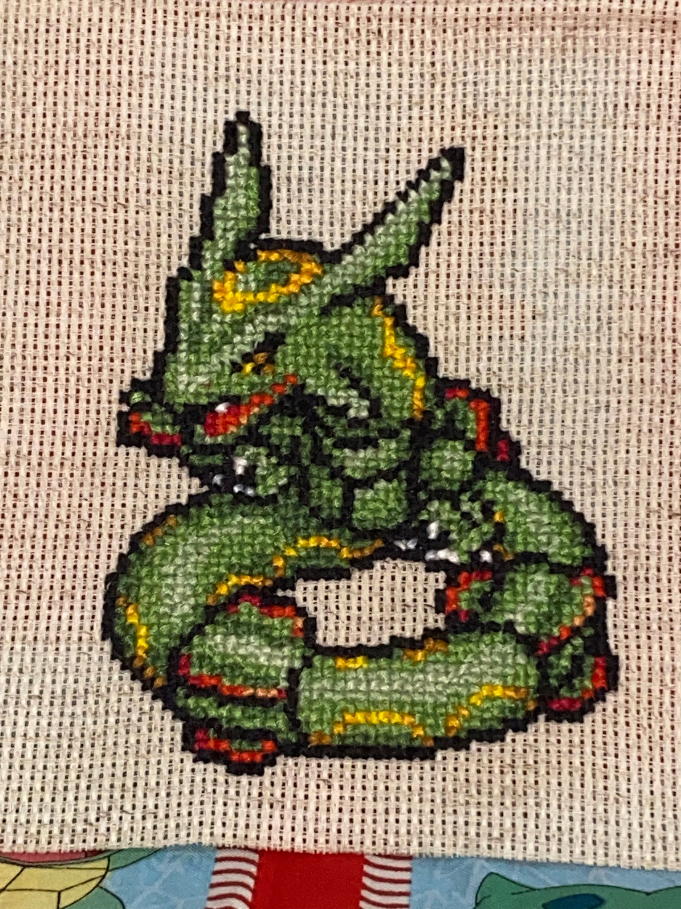 Pixel Art Pokemon Legendaire Rayquaza Rayquaza Finished Cross Stitch - Etsy Canada