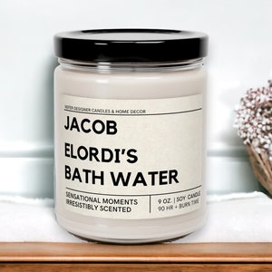 Jacob Elordi Bath Water Candle