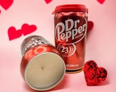 Luxurious Dr Pepper Infused Coconut Soy Candle | Custom Scent | Easter & Mother&#39;s Day Gift