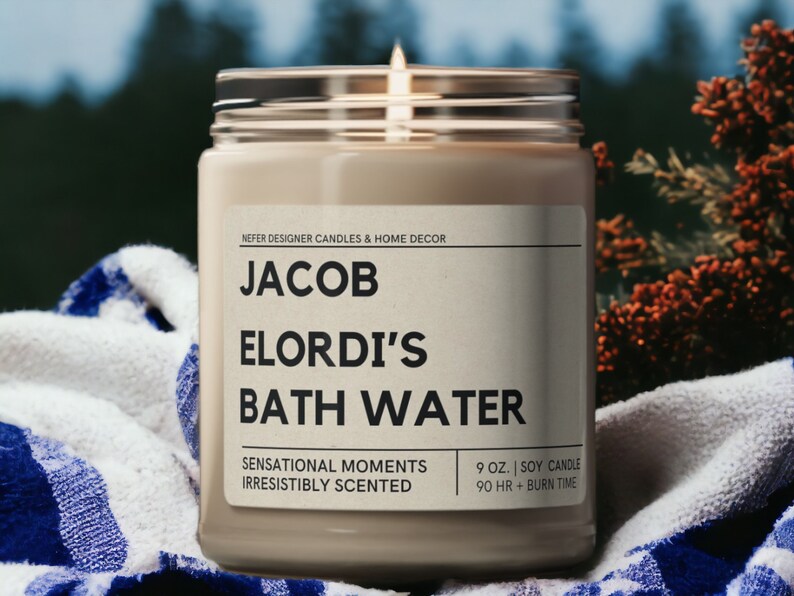 Jacob Elordi Bath Water Candle