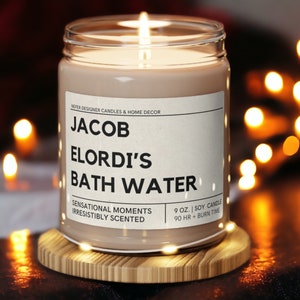 Jacob Elordi Bath Water Candle