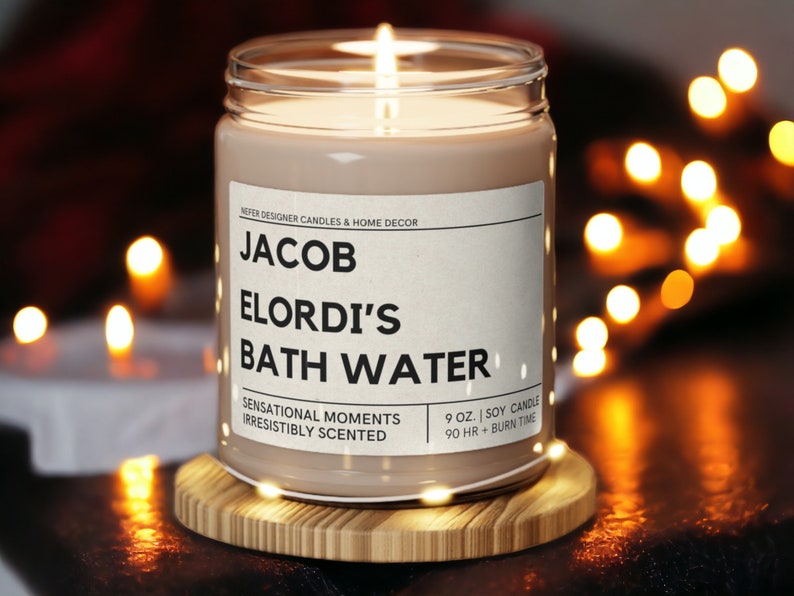 Jacob Elordi Bath Water Candle