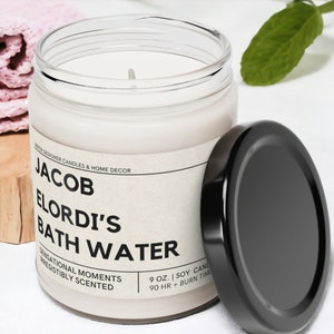 Jacob Elordi Bath Water Candle