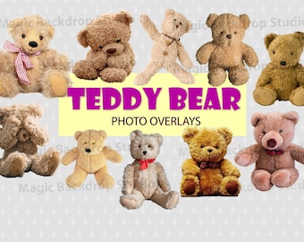 Teddy bear Baby Cute Bears Overlay Photoshop Overlays Photoshop Prop props templates Digital Scrapbooking Composite PNG Clipart PNG