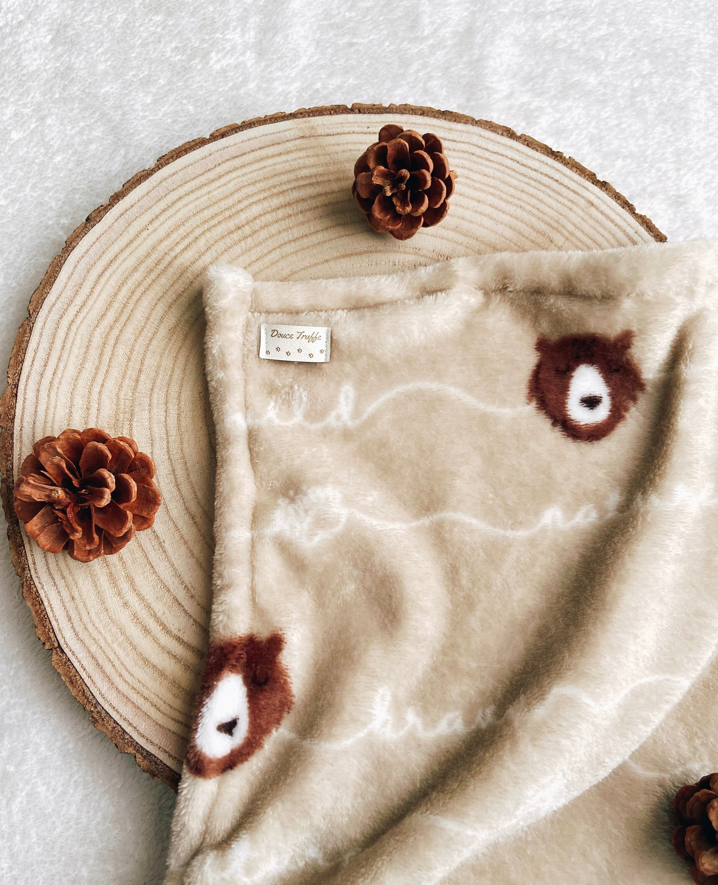 Plaid Pour Animaux - Modèle Patte d'ours