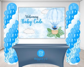 Baby Stitch Party Banner