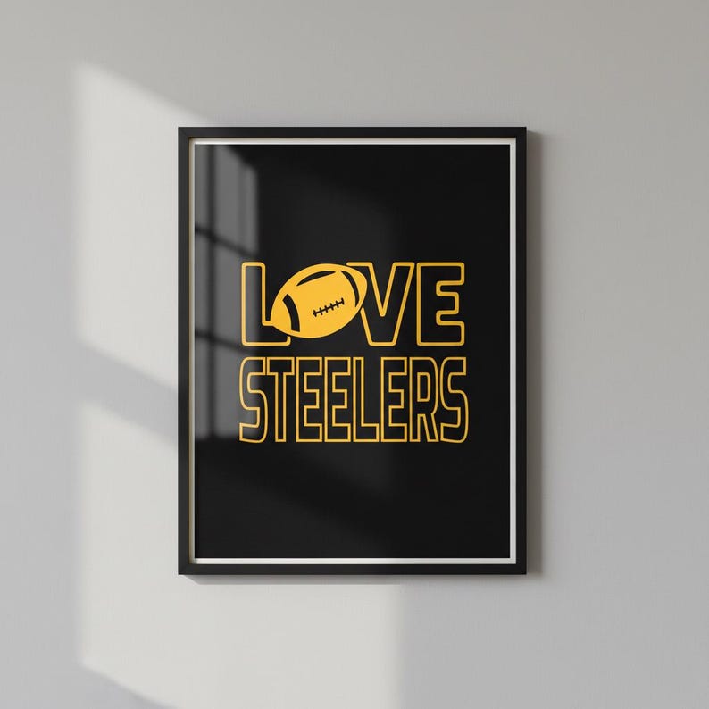Steelers Football Bundle, 16 Fan Designs, SVG Cricut Files, Vector ...