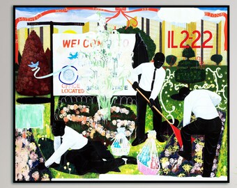 Kerry James Marshall Print - Etsy