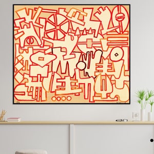 Ungerahmt, Lee Ungno, Komposition 1972, Bleistift Signiert, Abstrakter Kunstdruck, Kunst Poster Originaldruck, Pop Art Print, Moderner Kunstdruck