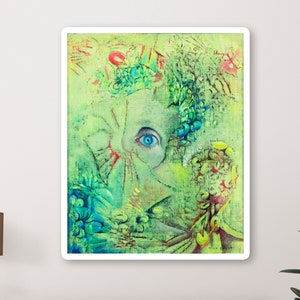 Max Ernst Print: Portrait de Madame Dyer, Abstract Art
