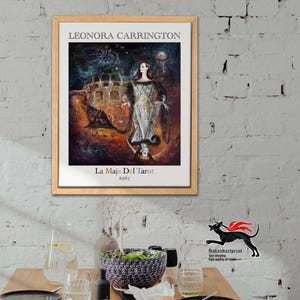 Leonora Carrington - La Maja Del Tarot - Giclee Art Print