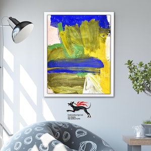 Willem de Kooning - Villa Borghese Print: Abstract Expressionist Wall Art