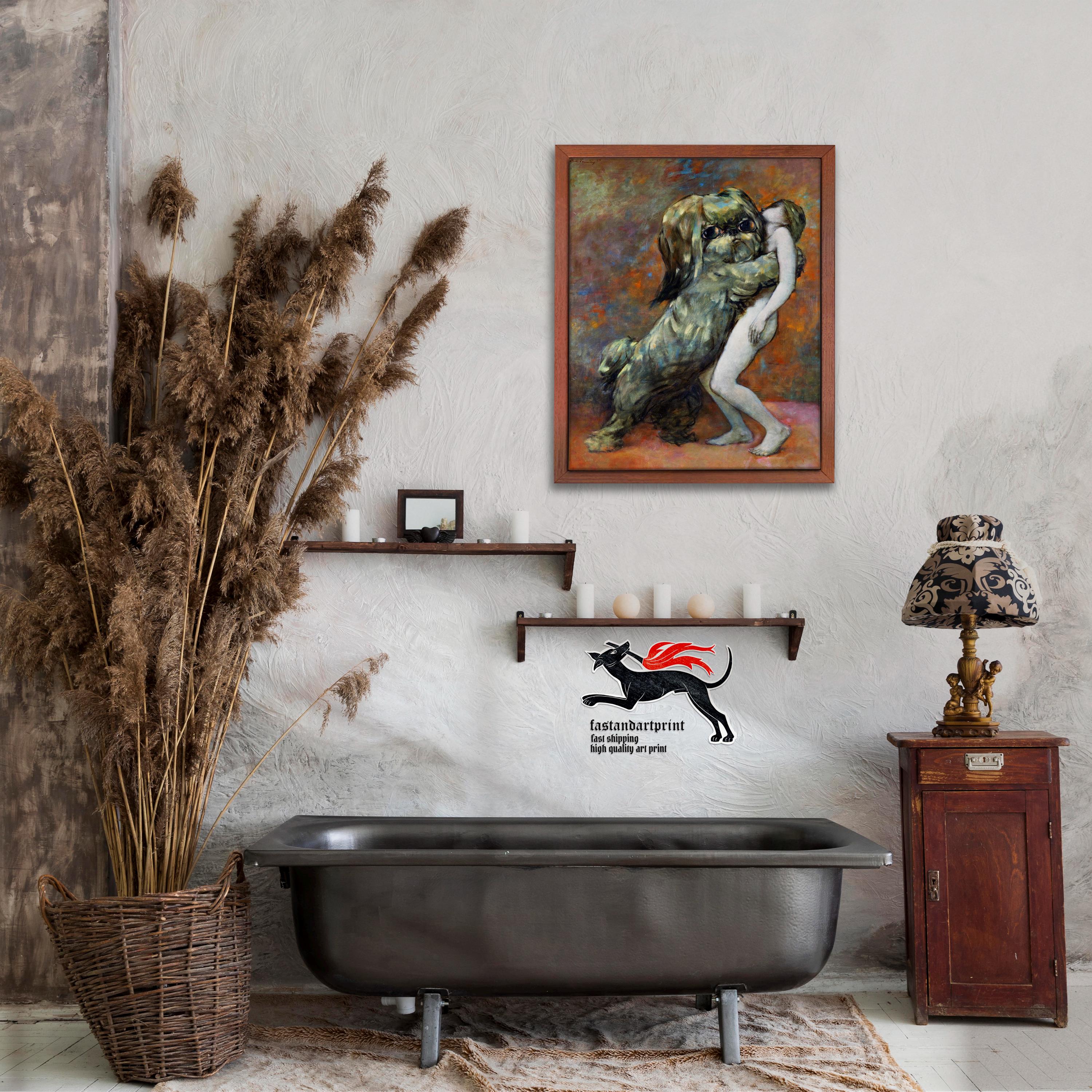 Dorothea Tanning Surrealist Print: Tableau Vivant, Modern Wall Art