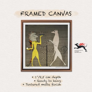 Leonora Carrington &#39;Iguana y Perro&#39; Print: Framed Modern Art