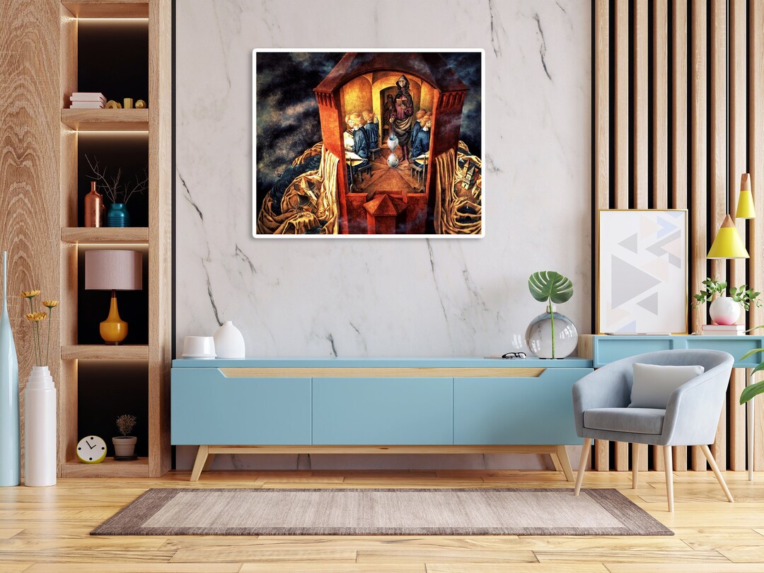 Remedios Varo Print, Bordando El Manto Terrestre, Embroidering the ...