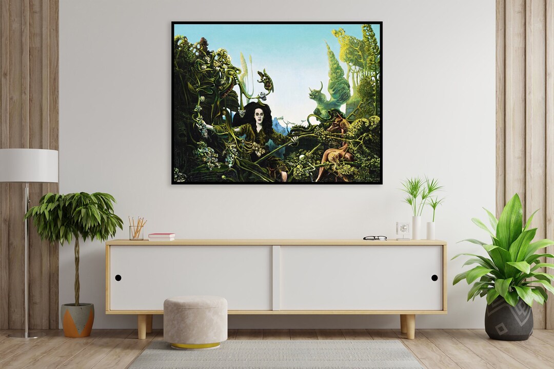 Max Ernst Print, Leonora in the Morning Light Print, Large Rare Art