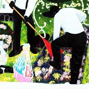 Kerry James Marshall, Many Mansions 1994, Art Poster Original Print