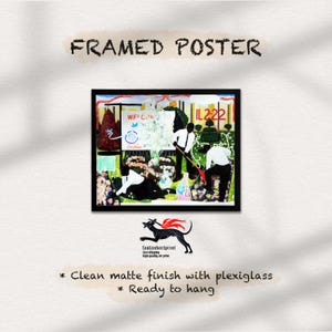 Kerry James Marshall &#39;Many Mansions&#39; Framed Canvas Print: Urban Art