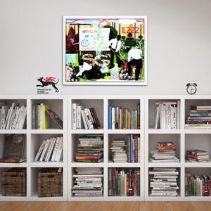 Kerry James Marshall &#39;Many Mansions&#39; Art Print: Black Culture Wall Decor